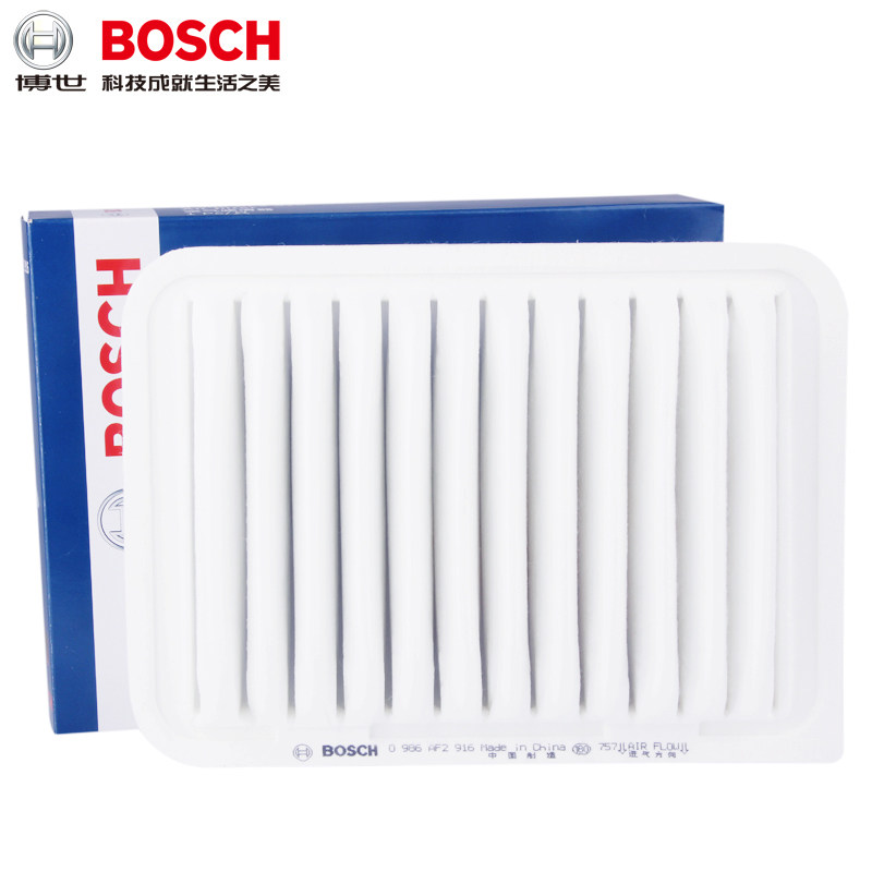 适配丰田卡罗拉rav4雅力士博世滤芯 bosch博世尚配空气滤芯