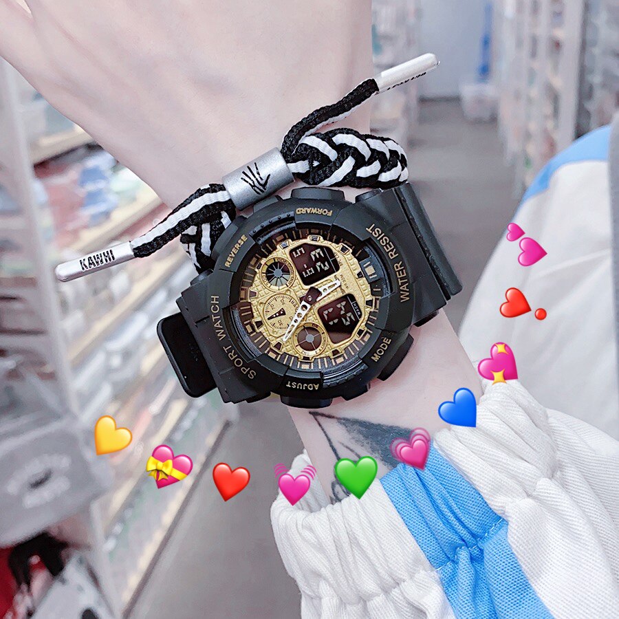 十大男学生初高中女ins男生电子表 范美国产腕表