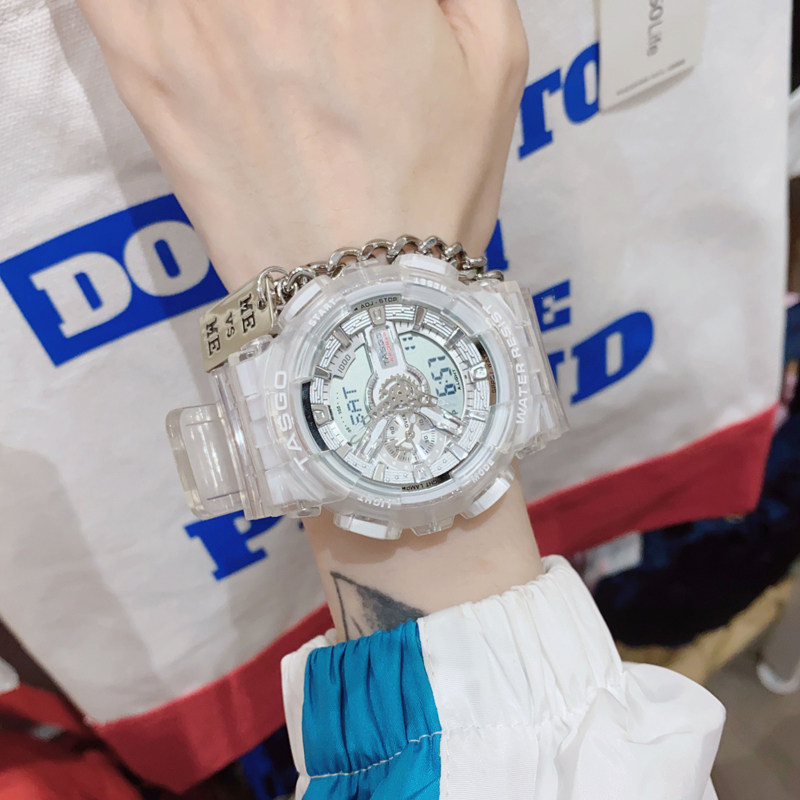 ins风潮流黑科技电子手表女独角兽 范美国产腕表