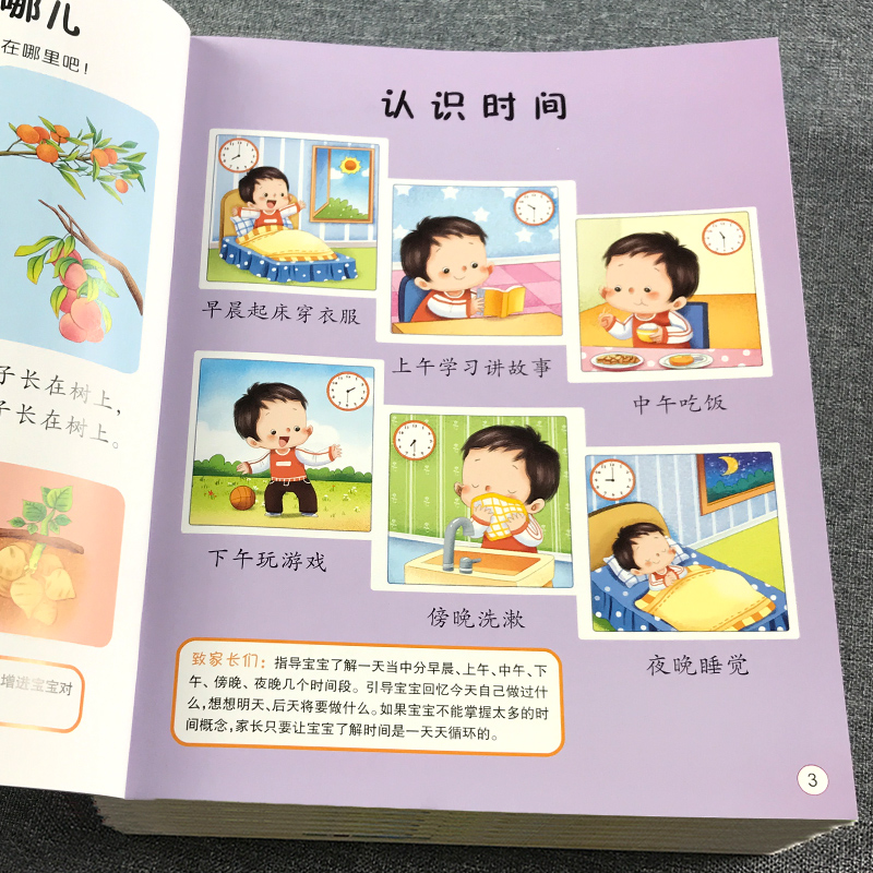 3岁宝宝的第一套早教书益智幼儿启蒙认知图画书儿童黄金期大脑开发绘本左右脑书籍婴儿视觉发育玩具亲子读物童谣儿歌三岁 - 图0