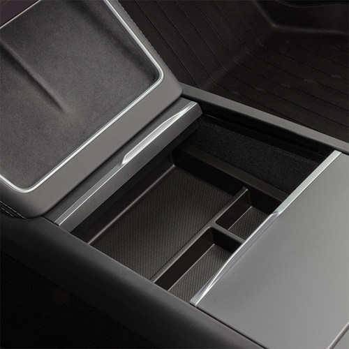 特斯拉（Tesla）官方 Model Y / Model Y L 双层中控台托盘 - 图2