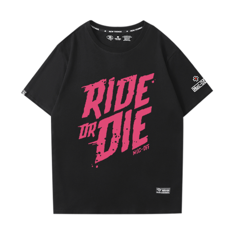 PMuc-Off土坡T恤ride or die速降骑行服男女夏季纯棉宽松短袖休闲-图3