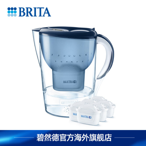 Brita碧然德家用过滤水壶3.5L厨房家用净水壶1壶7芯净水器正品-图0