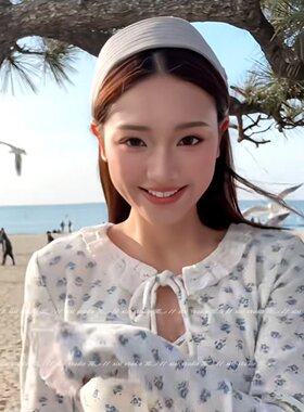 韩系白色简约褶皱发箍洋气高颅顶