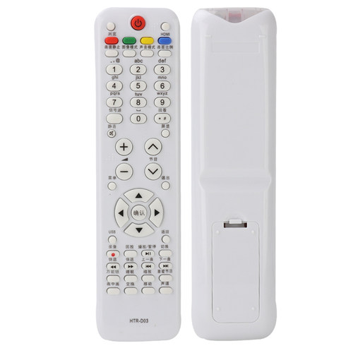 适用海尔电视遥控器HTR-D03 LU46F6 L37N01 LU55R3 L26R3 LK37K1 - 图0