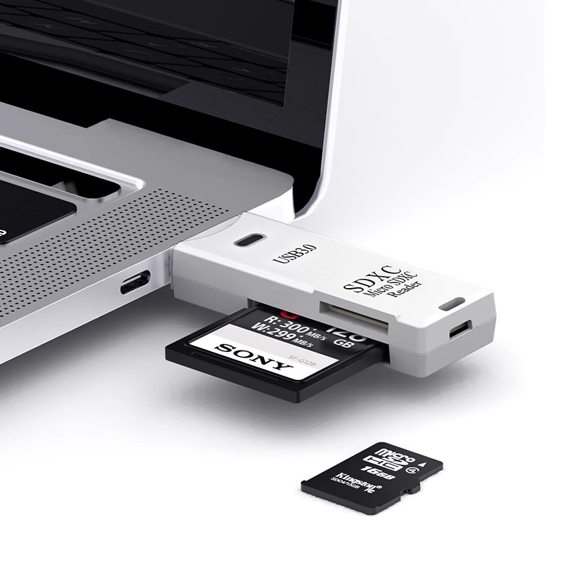 读卡器usb3.0高速多功能多合一sd内存卡tf转换器typec电脑插卡u盘一体otg车载通用相机适用于华为单反MS - 图3