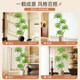 Fake flowers, artificial flower decorations, light luxury, high-end nandina bamboo living room floral decorations, advanced bionic green plants, plastic flower trees