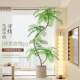 Jacaranda simulated green plants high-end light luxury living room decoration indoor large bionic plants floor-standing potted artificial flower trees