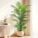 Simulated green plants, loose-tailed sunflowers, indoor living rooms, fake trees, fake green plants, high-end decorative floor-standing ornaments, bionic green plant potted plants