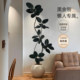 Black King Kong rubber tree simulated green plant living room decoration
