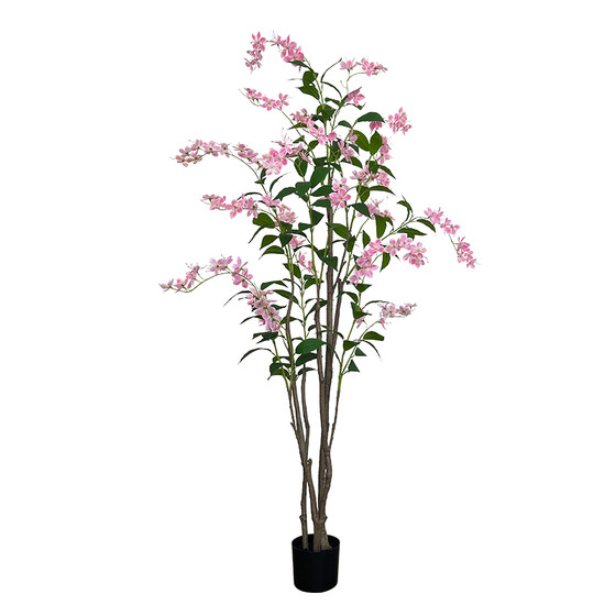 Simulated hanging silk jasmine indoor high-end light luxury large floor-standing ornaments decorative tree high-end bionic plant potted plants