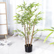 New Chinese Zen style large-scale floor-to-ceiling simulated bamboo landscaping