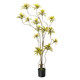 Golden edge lily bamboo simulation floor-standing potted plant