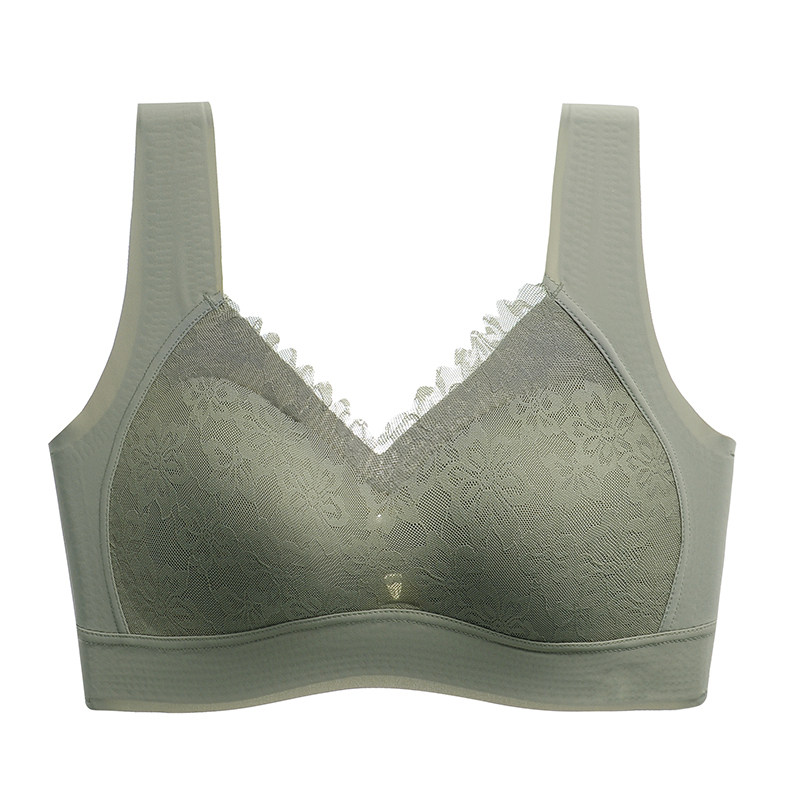 麦朶芙乳胶女无钢圈性感蕾丝内衣 麦朶芙文胸