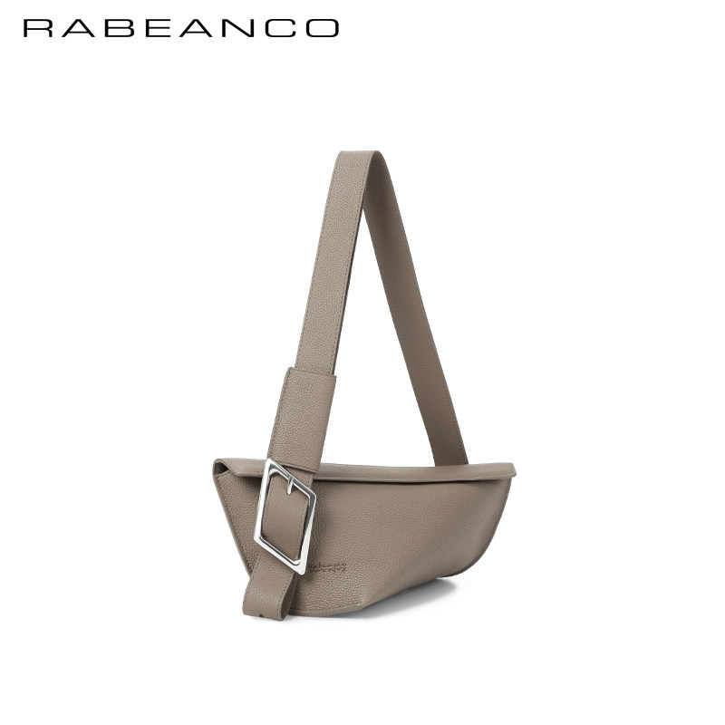 【明星同款】RABEANCO/KEO可颂包小号女牛角包单肩包斜挎包腋下包