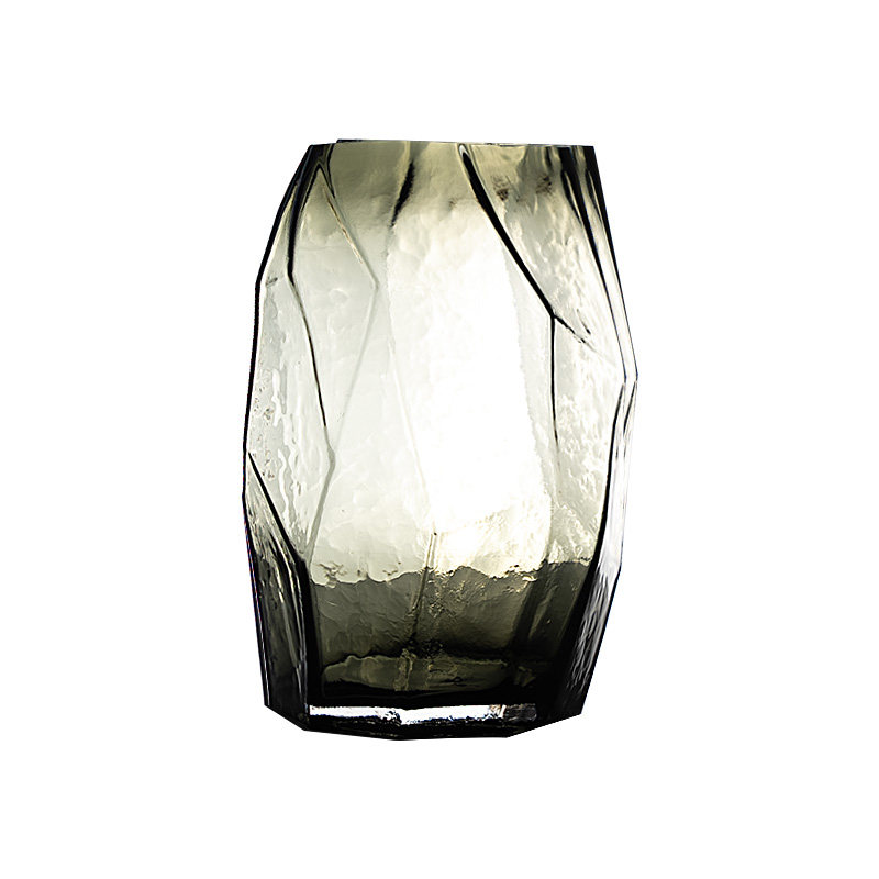 轻奢花瓶摆件客厅高级感原色玻璃水养插花鲜花玫瑰百合餐桌装饰品,淘宝优惠券,粉丝福利购,淘宝优惠卷