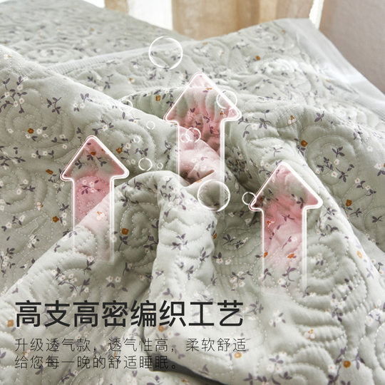 Jialiya cotton button pillowcases, one pair, pure cotton