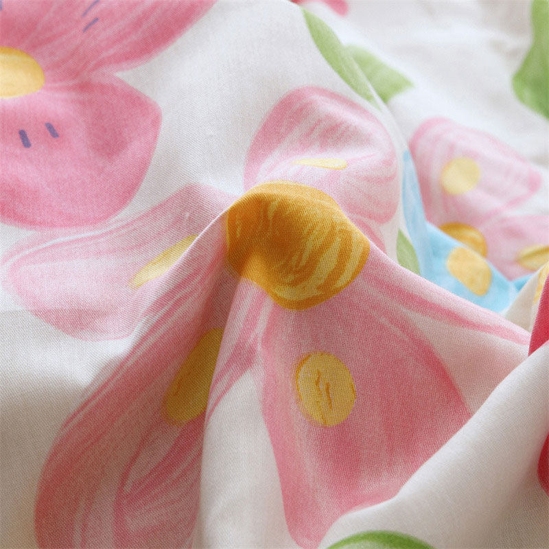 洁丽雅全棉四件套单人夏季薄被子 洁丽雅床上用品化纤被