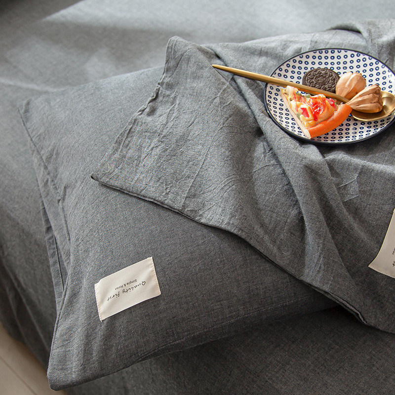 洁丽雅一对装纯棉枕头套48 74枕芯 洁丽雅床上用品枕套