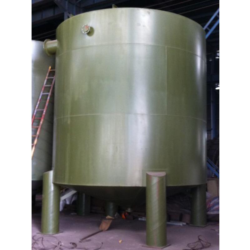Concentrated sulfuric acid storage tank. Steel-lined PE double-layer composite storage tank can be used as a transportation tank. Corrosion-resistant seal and strong delivery on schedule.