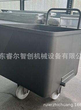 标准200L桶车304不锈钢肉斗车食品长周转车