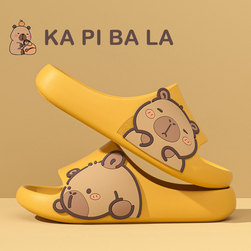 卡皮巴拉儿童拖鞋女童2026新款居家室内防滑软底静音舒适亲子凉拖,淘宝优惠券,粉丝福利购,淘宝优惠卷