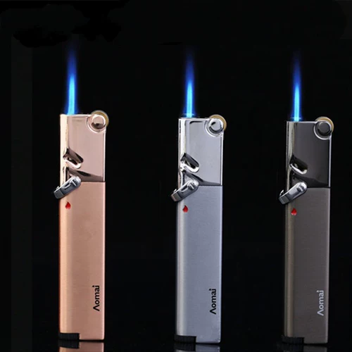 Ультра -ультра -личность Умы прямо в металлическое песочное колесо Длинное синее пламя надувное ветропроницаемое легкое настраиваемая гравировка, чтобы отправить своего парня