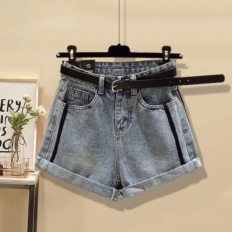 三件套女套装夏季2020牛仔短裤 曼范玫时尚套装