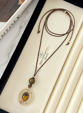 新款高端轻奢小众设计感项链