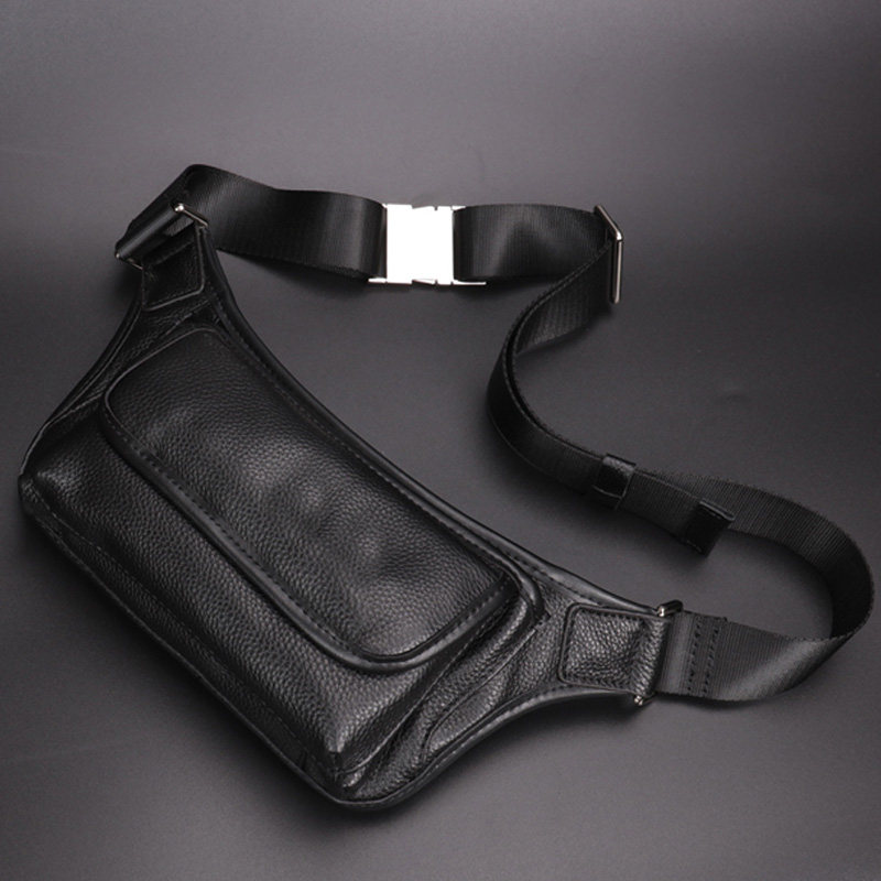 韩版街头潮流男士腰包运动斜挎小包 法拉曼男士包袋