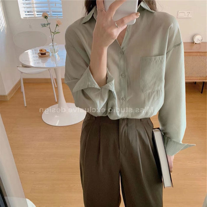 防晒衣长袖2020年新款夏季雪纺衬衫 简瑞特服饰蕾丝衫/雪纺衫