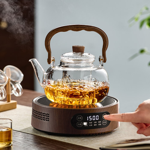玻璃煮茶壶2026新款茶具套装家用电陶炉煮茶器耐高温烧水壶 - 图1