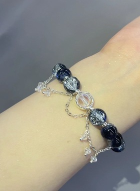 深海鱼尾森系手链九条装