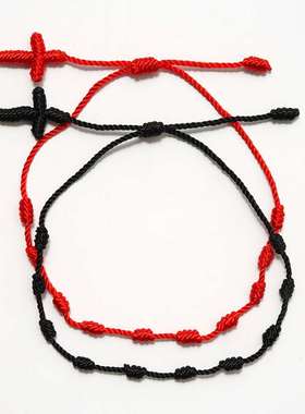 创意款本命年红绳手链欧美民族风