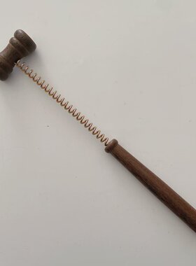 鸡翅木质弹簧捶背神器保健锤敲背器实木敲背锤敲打锤健身小木锤子