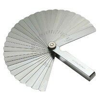 The promotion price force is easy to get 32 pieces of stainless steel thick sedimensioning ruler Gap Ruler Valve Measurements E9733