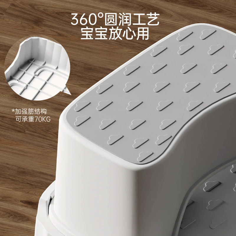 papahoney儿童踩脚凳宝宝垫脚凳洗手台阶凳踏脚凳子防滑增高凳,淘宝优惠券,粉丝福利购,淘宝优惠卷
