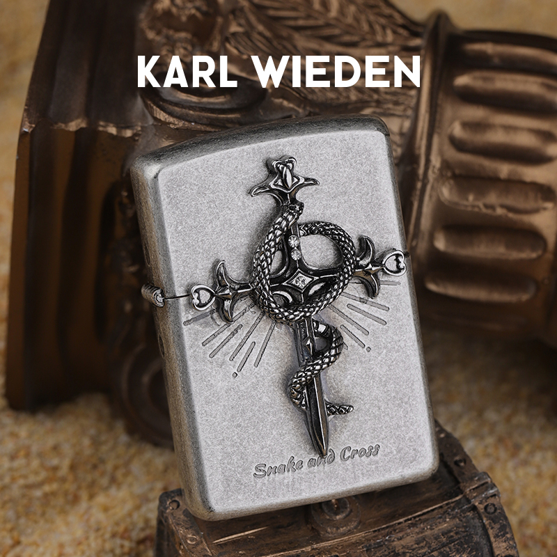 KW卡尔威登灵蛇打火机高颜值女生送男友生日礼物男生高档煤油男士 - 图0