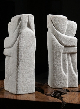 情侣轻奢风新婚送新人桌面摆件