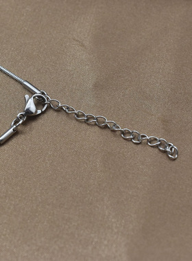 简约欧美范小桃心百搭毛衣链