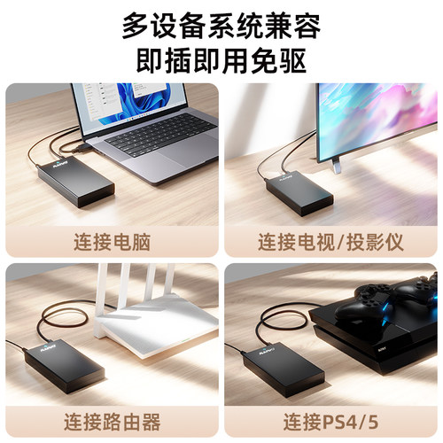 麦沃3.5英寸硬盘盒机械盘外接盒2.5移动硬盘外置台式固态转SSD3.0 - 图2