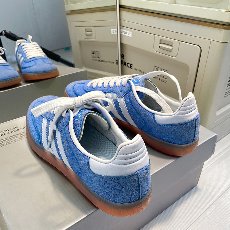 高端正品红色德训鞋复古阿甘鞋男女款2025冬季新款休闲运动板鞋潮,淘宝优惠券,粉丝福利购,淘宝优惠卷