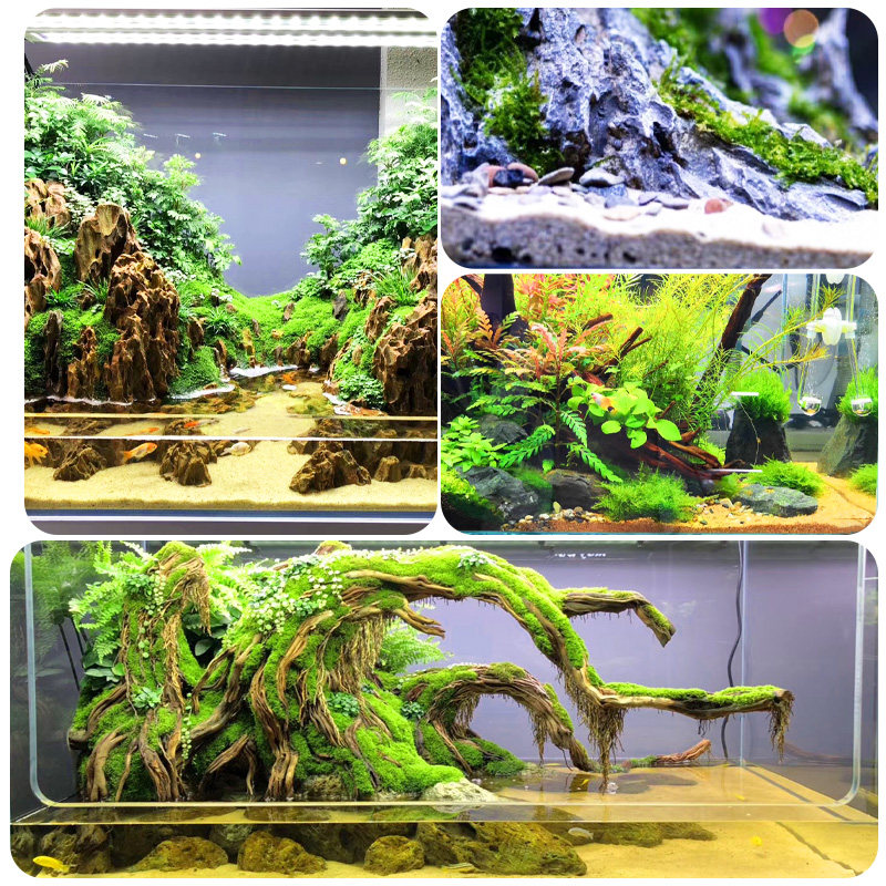 原生鱼龟缸沙子溪流沙鱼缸底砂造景水族箱装饰雷龙鱼草缸天然石头,淘宝优惠券,粉丝福利购,淘宝优惠卷