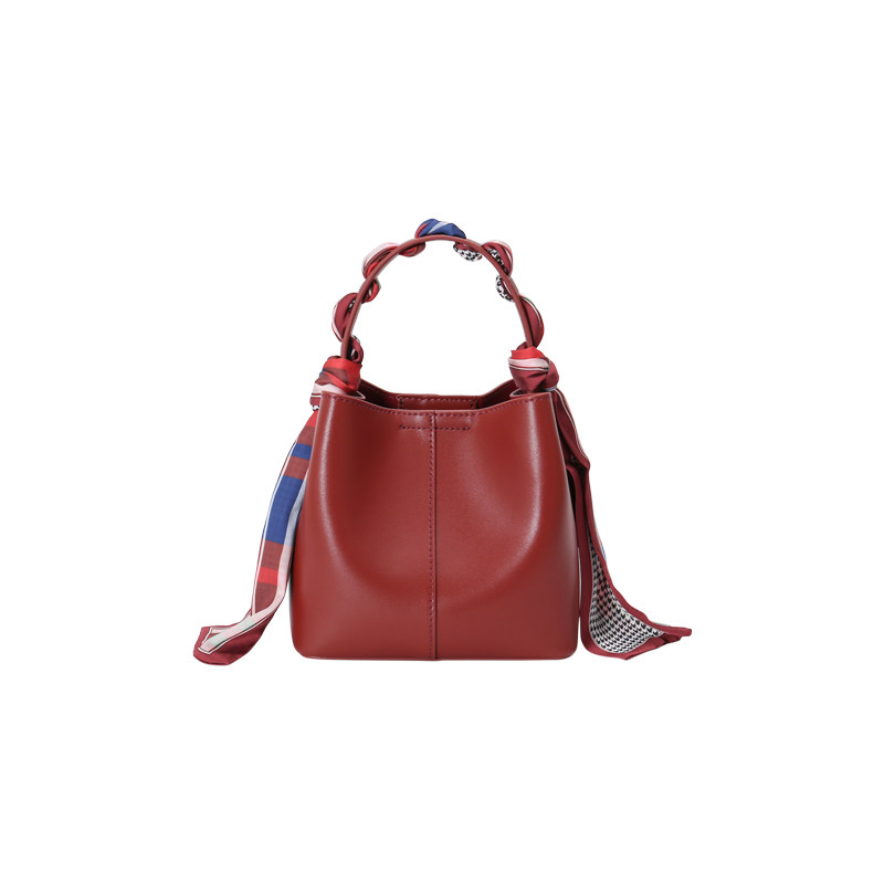 小mk真皮大容量高级感沙漏潮水桶包 华举女士包袋