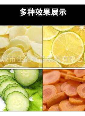 柠檬切片机香蕉多功能果蔬厂家直销佳品食品机械变频台式