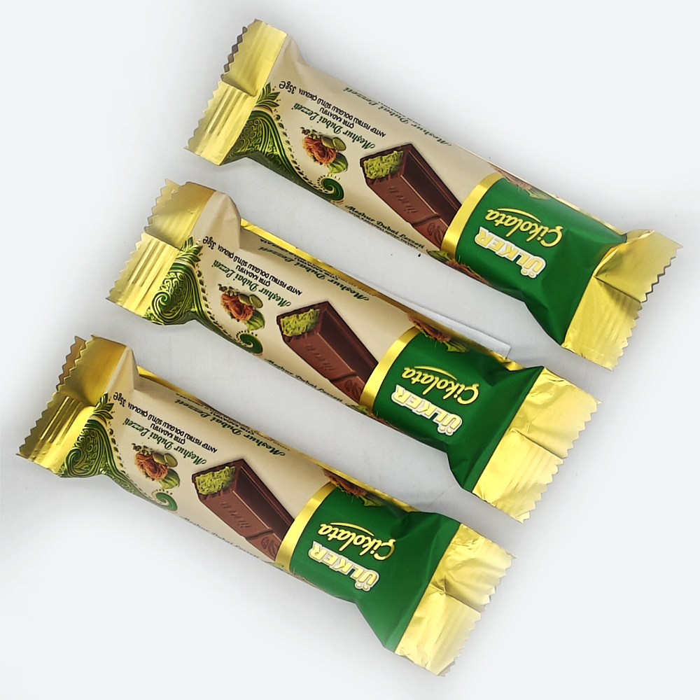 ULKER优客牌开心果夹心迪拜巧克力35g土耳其原装进口休闲零食解馋 - 图1