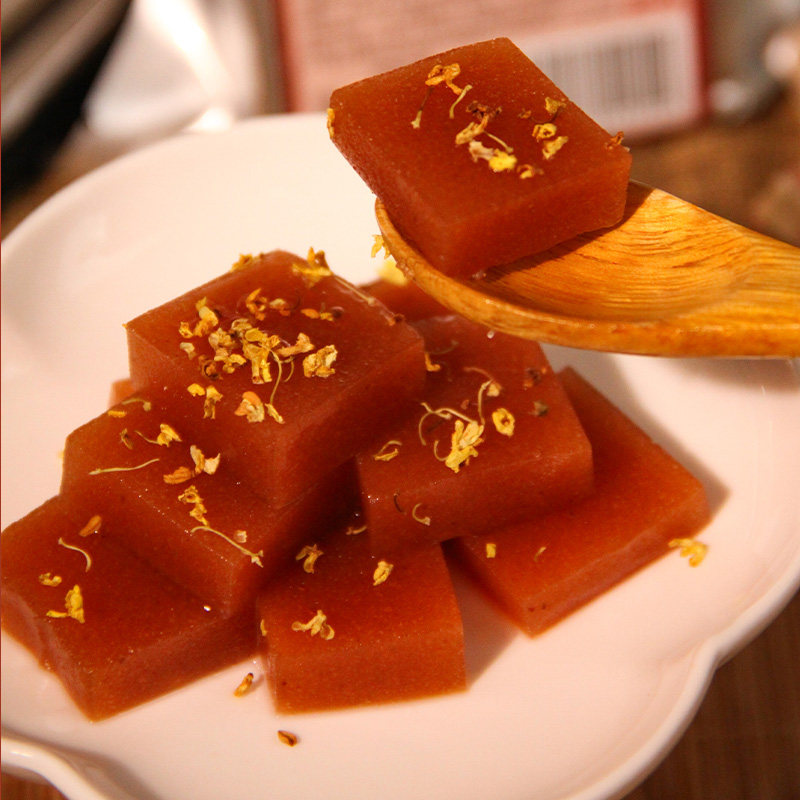 凉拌老式京糕250g酸甜儿童山楂味零食天津山楂糕开味山楂制品