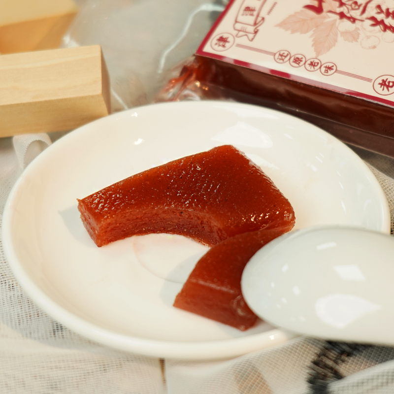 凉拌老式京糕250g酸甜儿童山楂味零食天津山楂糕开味山楂制品_天津老食品厂_零食/坚果/特产-第3张图片-提都小院