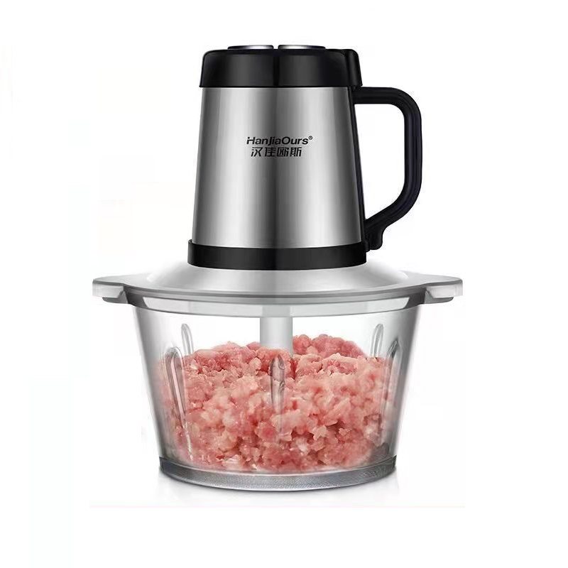 德国汉佳欧斯绞肉机家用电动小型打肉馅搅拌饺搅碎菜器料理和面机