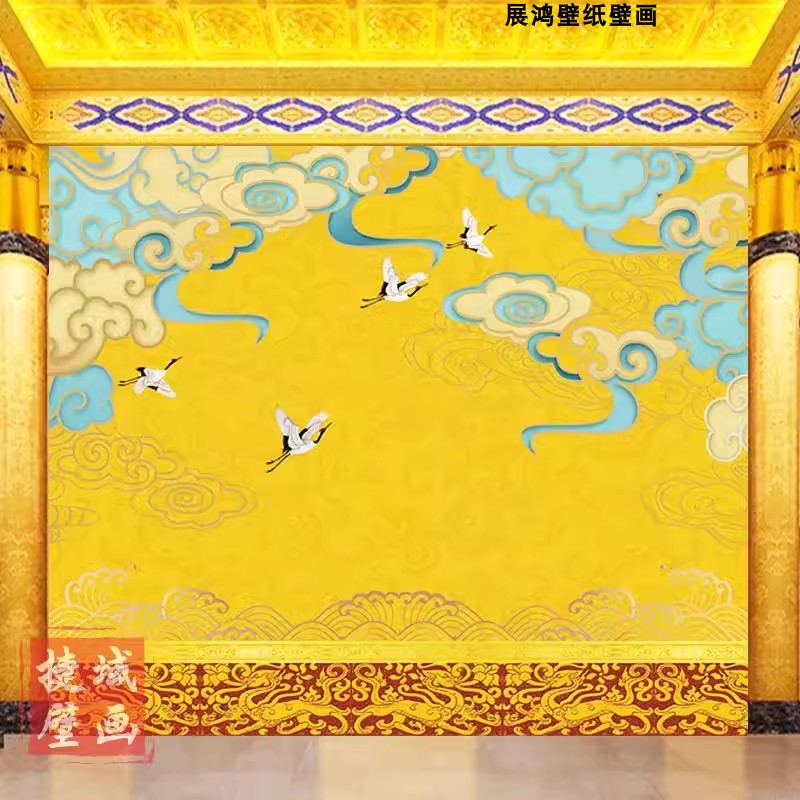 般若心经荷花莲花墙纸客厅佛龛佛堂佛具店佛系背景墙壁纸装饰壁画,淘宝优惠券,粉丝福利购,淘宝优惠卷